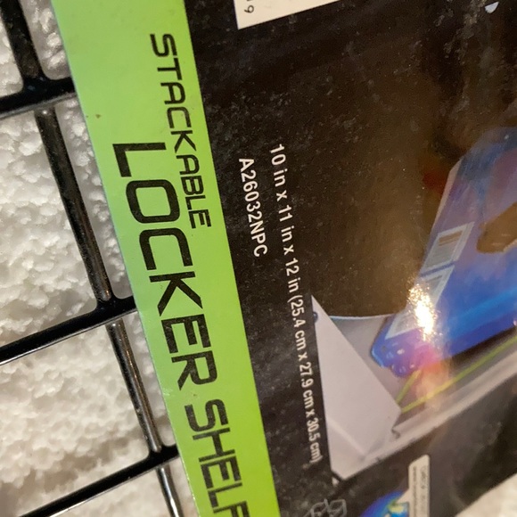 Stackable Locker Shelf - Black - Picture 2 of 10